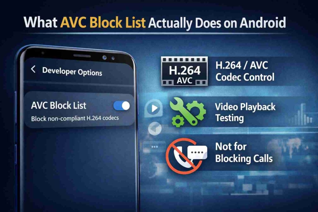 What AVC Block List Actually Does on Android