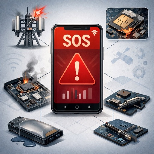 When SOS mode is caused by a hardware problem