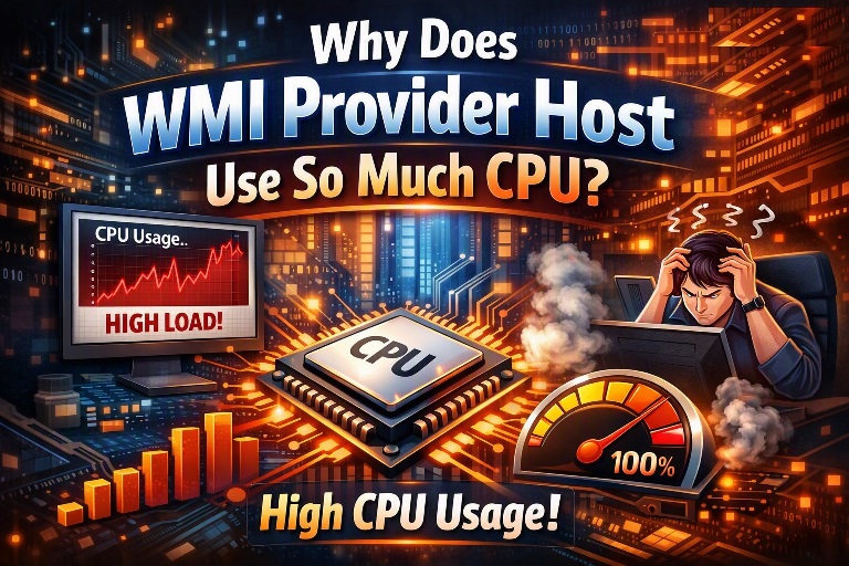 Why Does WMI Provider Host Use So Much CPU
