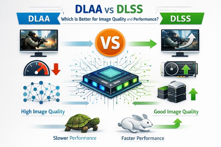 DLAA vs DLSS Which Is Better for Image Quality and Performance?