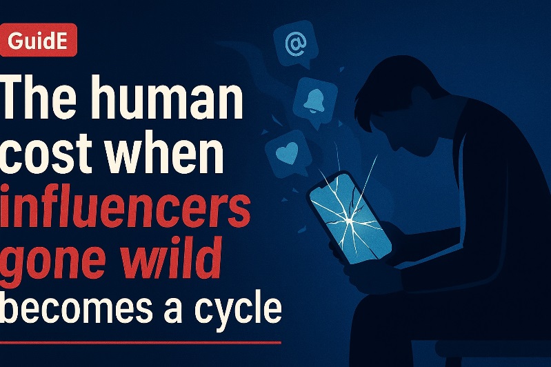 The human cost when influencers gone wild becomes a cycle
