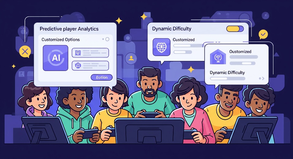 How AI Enhances Online Games Played with Friends