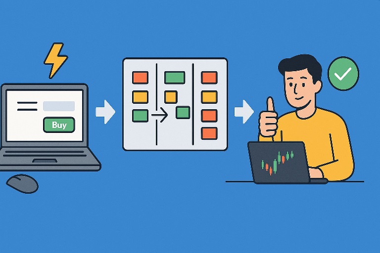 Trading experience: speed, structure, confidence