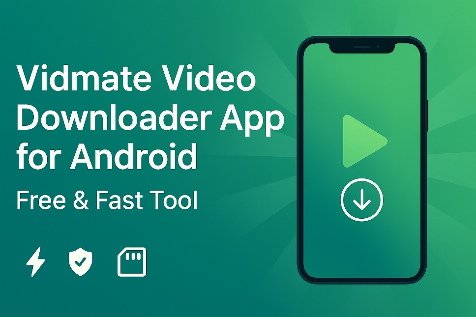 Vidmate Video Downloader App for Android Free & Fast Tool