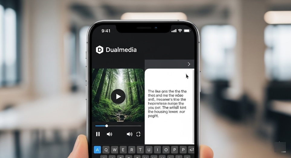 application mobile dualmedia