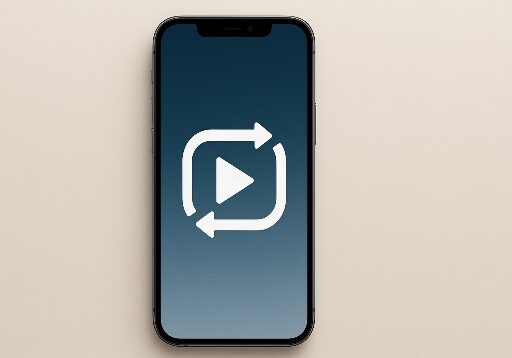 how to make a video loop on iphone