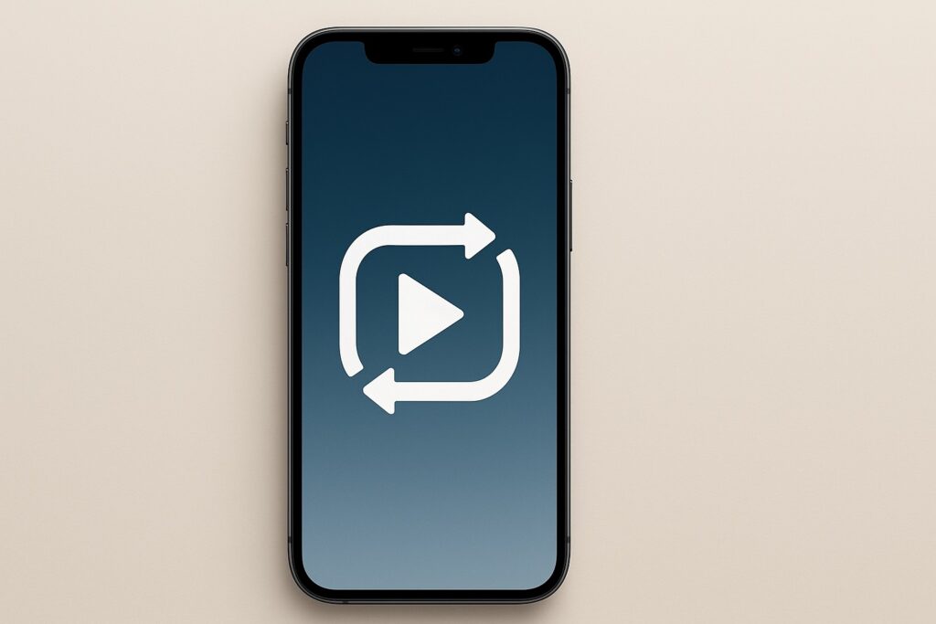 How to Loop a video on iPhone