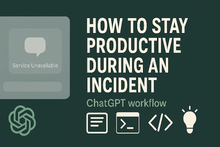 How to Stay Productive When ChatGPT Is Down
