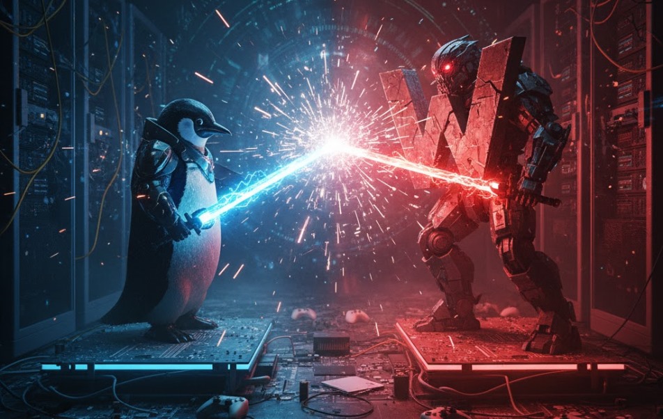 Binary Battleground The Open-Source OS War for Gamers