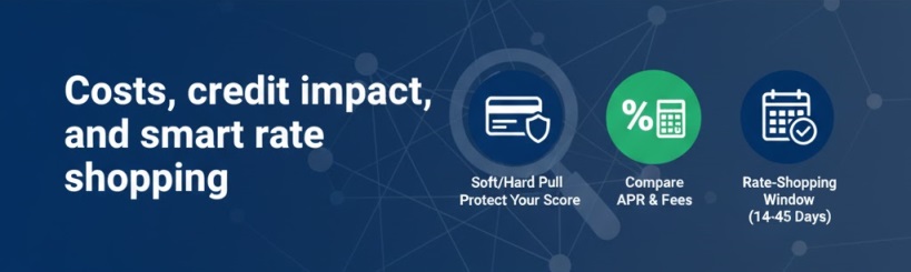 Costs, credit impact, and smart rate shopping