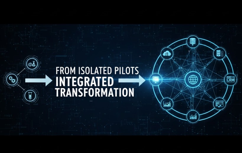 From isolated pilots to integrated transformation