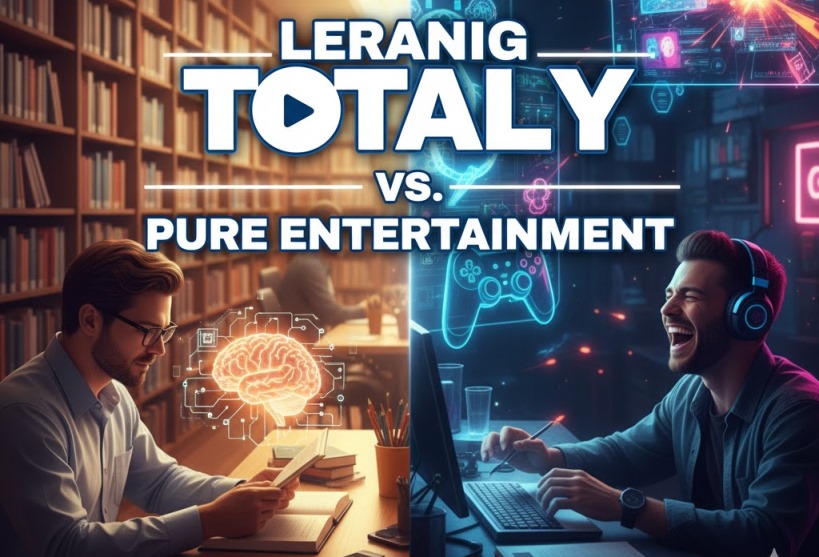 Learning value vs. pure entertainment