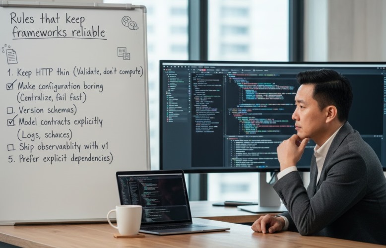 Rules that keep frameworks reliable