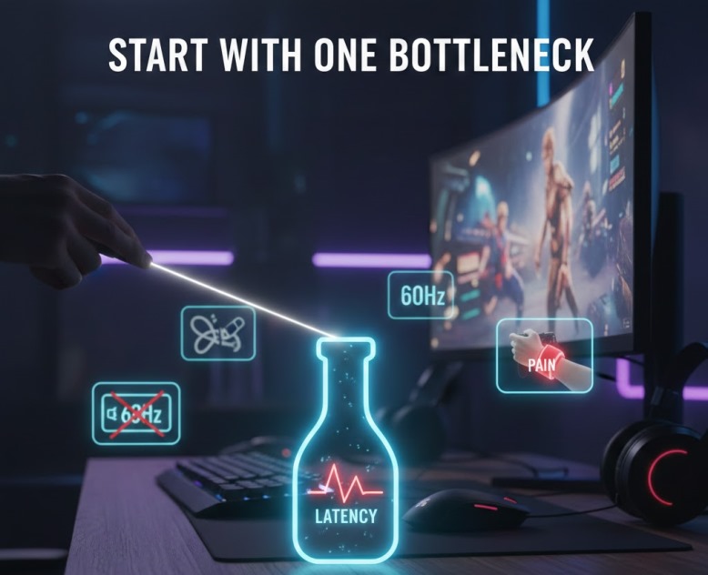 Start with one bottleneck