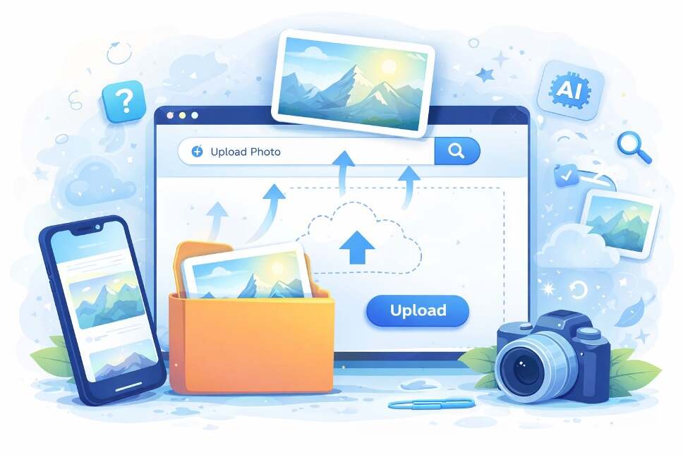 Upload an Image Instead of Typing Keywords