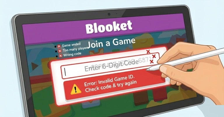 Why a blooket code sometimes won’t work