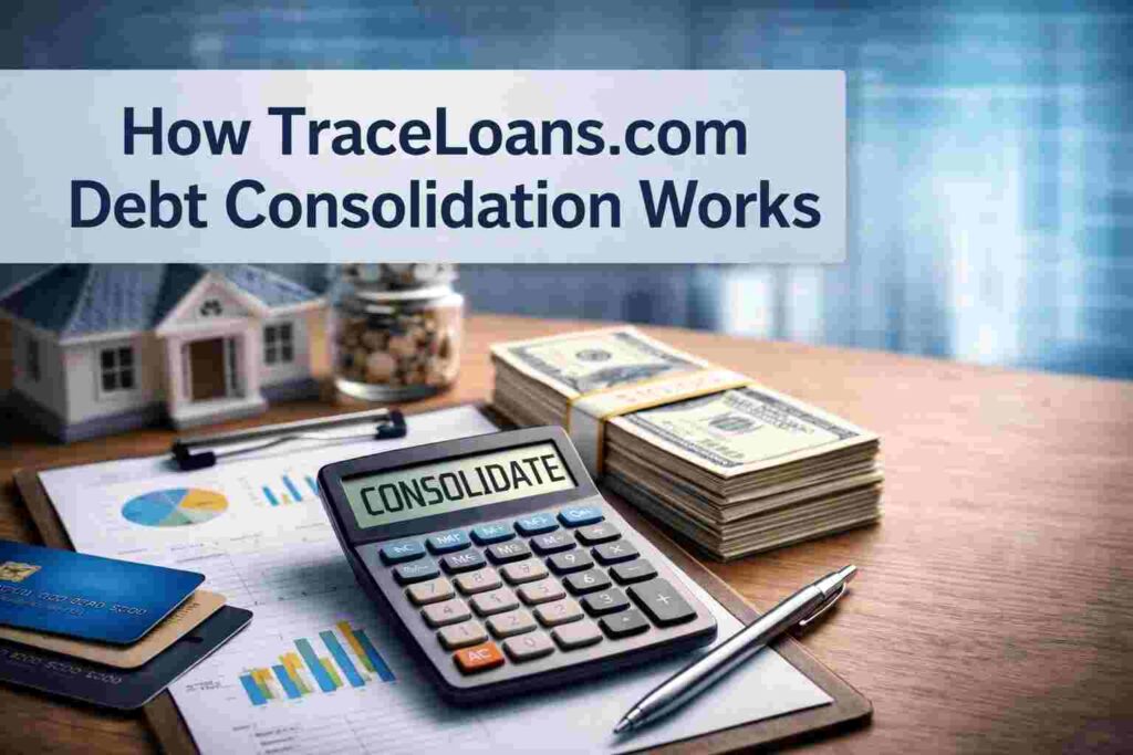 How TraceLoans.com Debt Consolidation Works