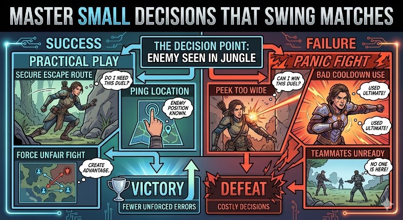 Master Small Decisions That Swing Matches