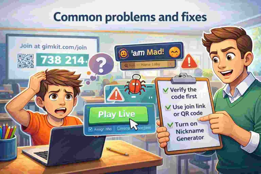 Common problems and fixes 