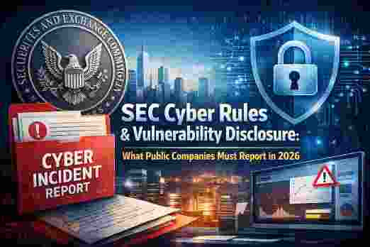 SEC Cyber Rules and Vulnerability Disclosure – What Public Companies Must Report in 2026