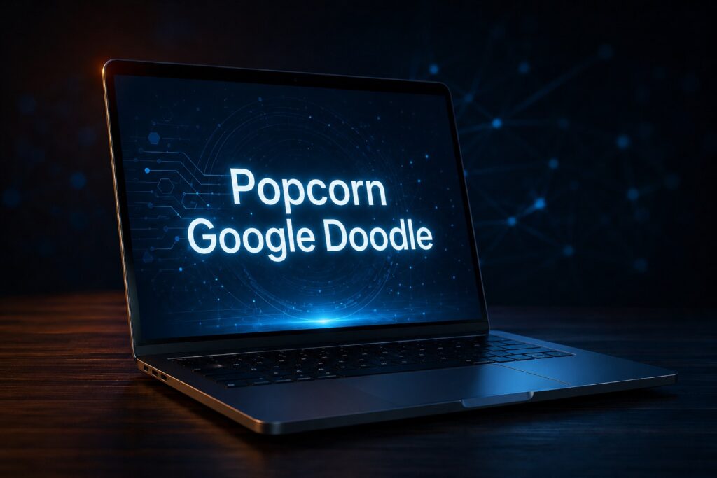 Popcorn Google Doodle