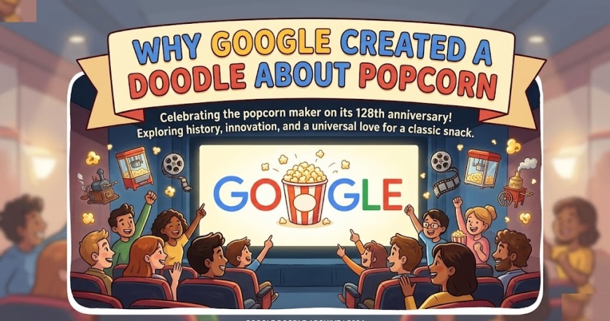 Why Google Created a Doodle About Popcorn
