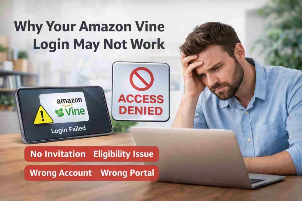 Why Your Amazon Vine Login May Not Work