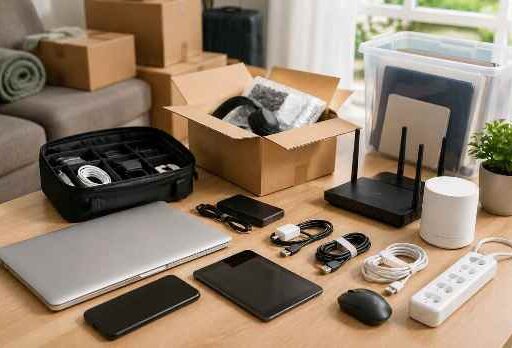 How to Keep Your Devices, Files, and Internet Setup Organized While Moving