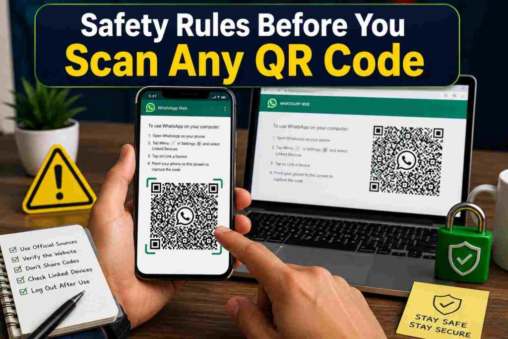 Safety Rules Before You Scan Any QR Code