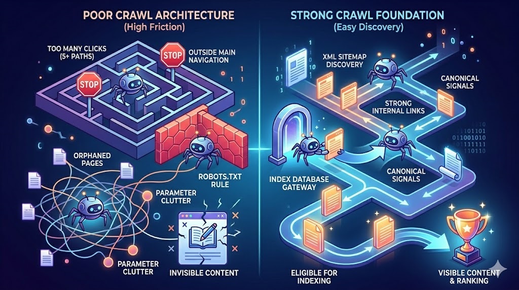 Why Crawling Is Central to Search Engine Basics