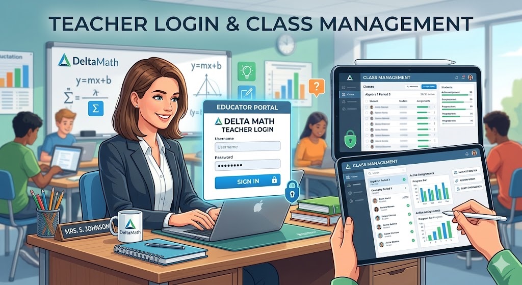 teacher login guide
