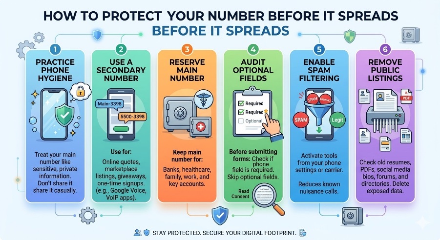 How To Protect Your Number Before It Spreads