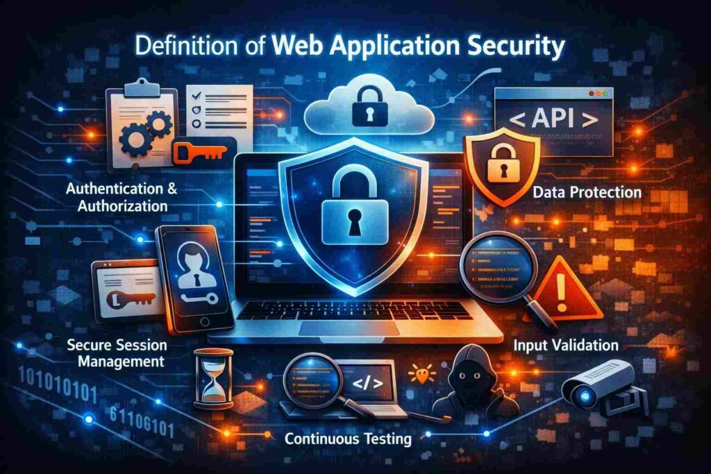 Definition of Web Applications Security