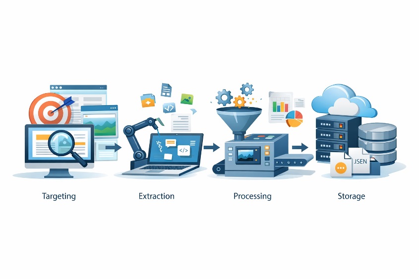 How Web Scraping Works