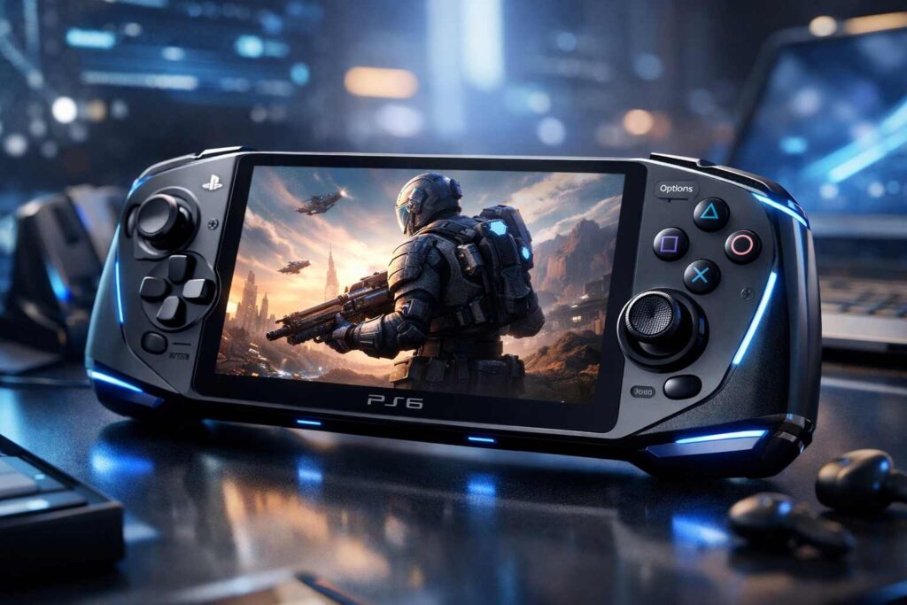 Sony PS6 Ditches Physical Discs for a Handheld PC Future