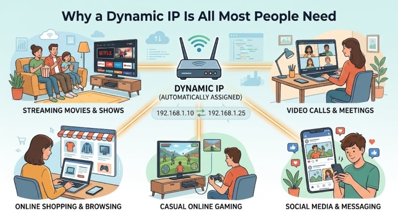 Why a Dynamic IP Is All Most People Need