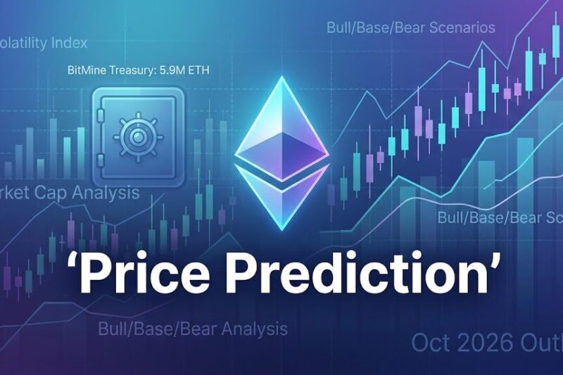 Ethereum Price Prediction October 2026: BitMine Reaches 5.98M ETH as Analysts Target $6,000