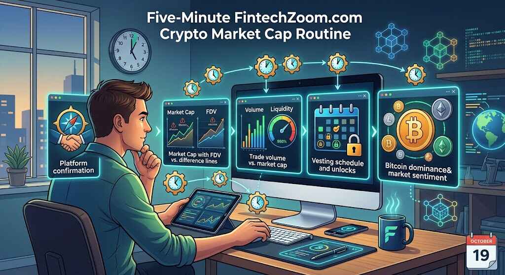 A Five-Minute FintechZoom.com Crypto Market Cap Routine
