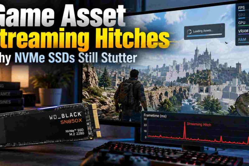Game Asset Streaming Hitches