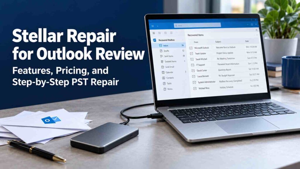 Stellar Repair for Outlook Review