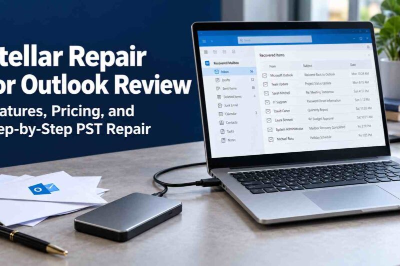 Stellar Repair for Outlook Review