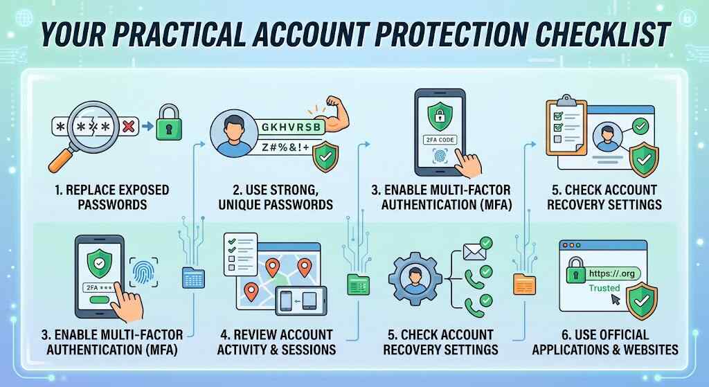 Your Practical Account Protection Checklist